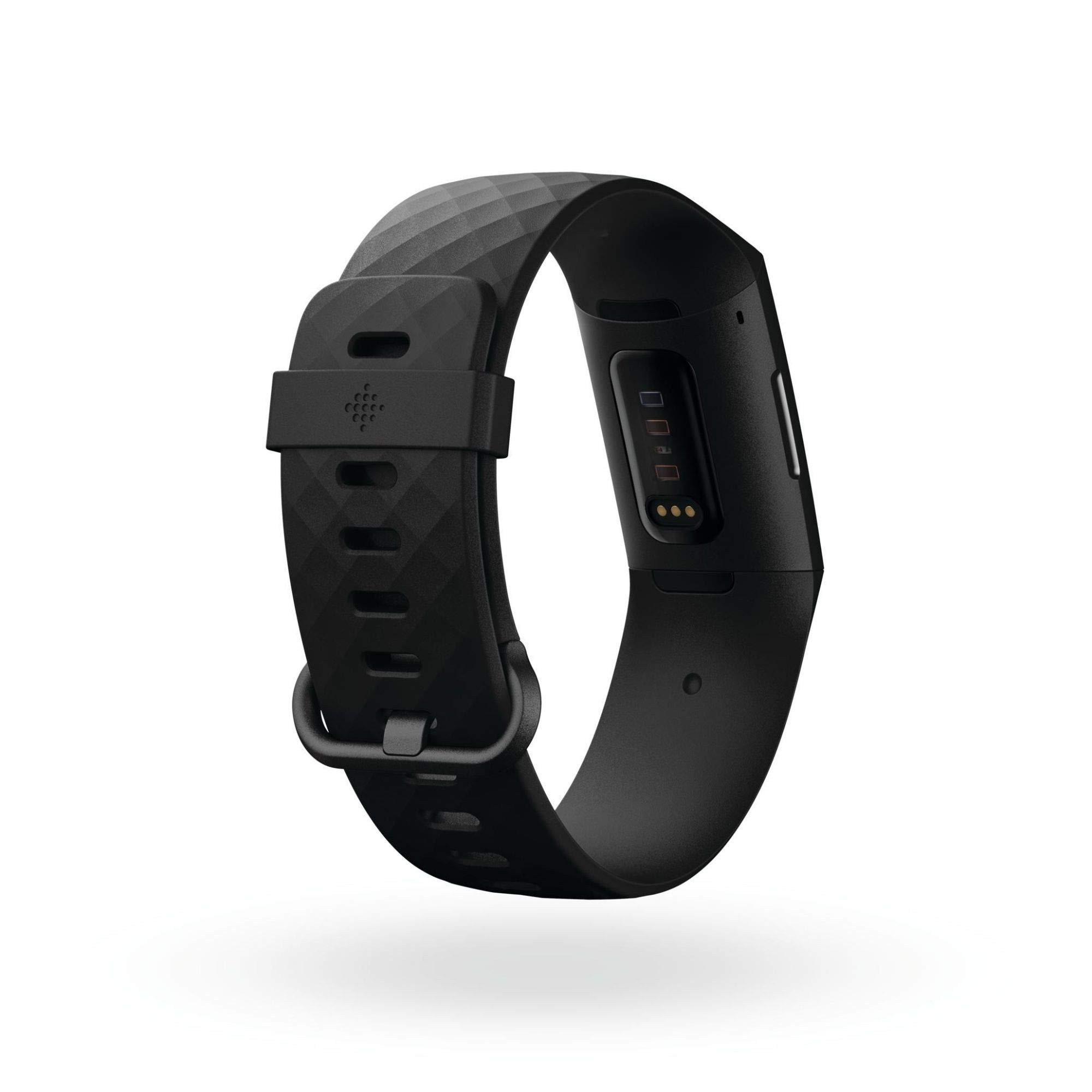 Fitbit Charge 4 Fitness Tracker with Built-in GPS, Heart Rate Monitor, Sleep & Swim Tracking - Black (Includes S & L Bands) | Perfect for Running, Swimming & Daily Activity Tracking