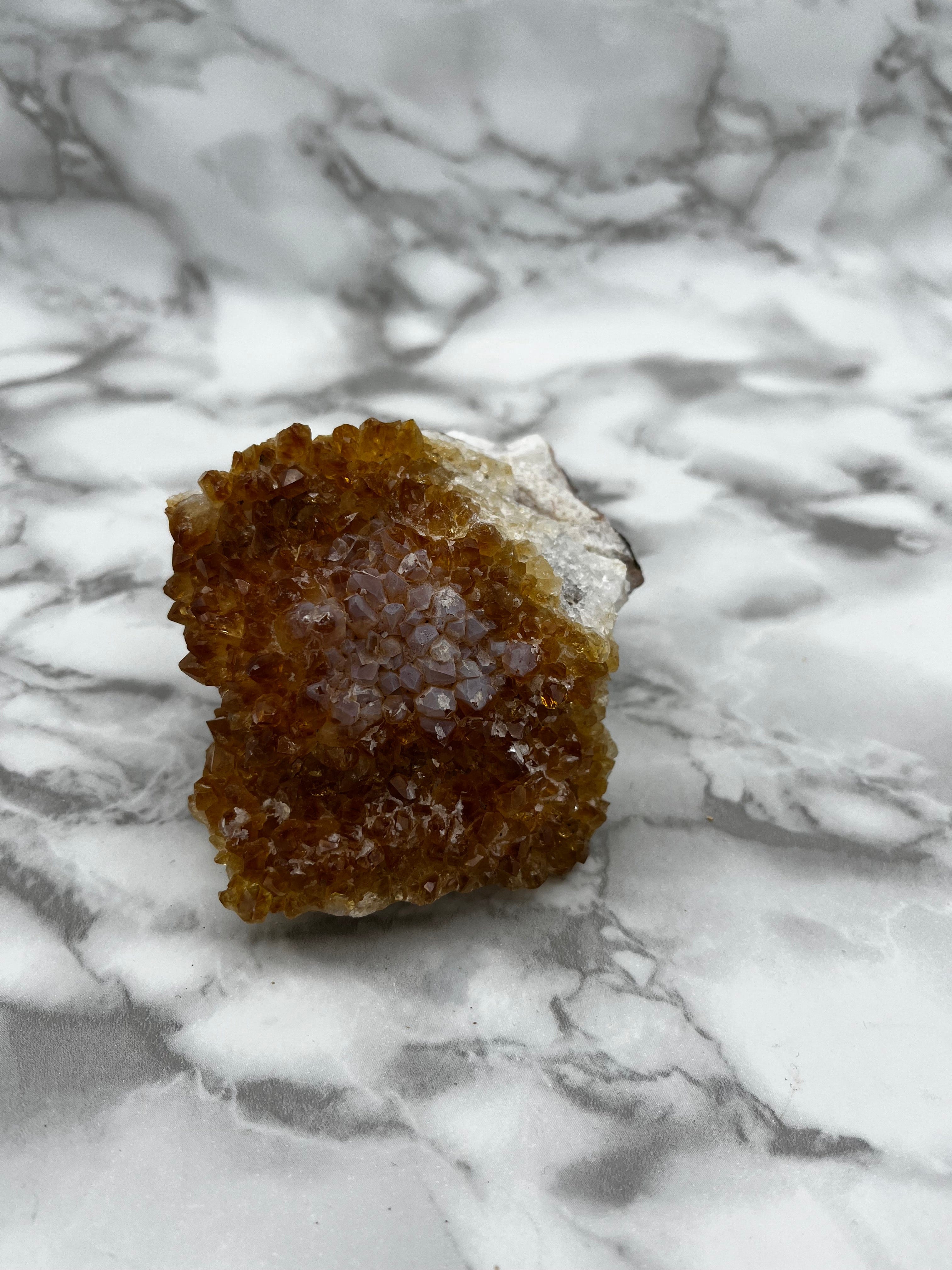 Natural Citrine Crystal Cluster - Raw Citrine Stone for Healing, Meditation & Home Decor (9 cm) - Perfect for Reiki, Feng Shui & Spiritual Gifts