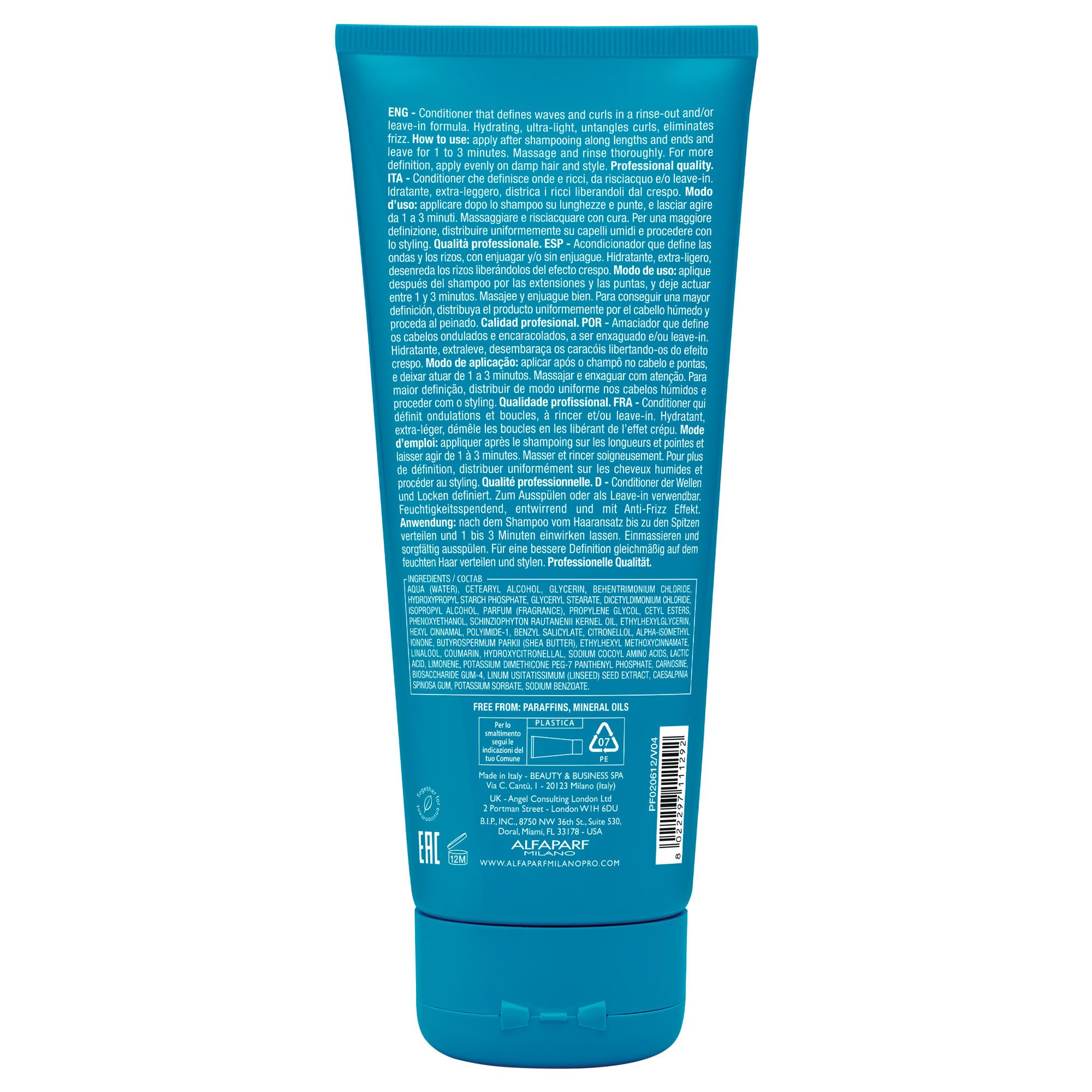 Flaxseed Oil Curls Enhancing Conditioner for Natural Hair - 200ml | Hydrating & Defining for Curly, Wavy & Coily Hair | Vegan & Cruelty-Free Hair Care