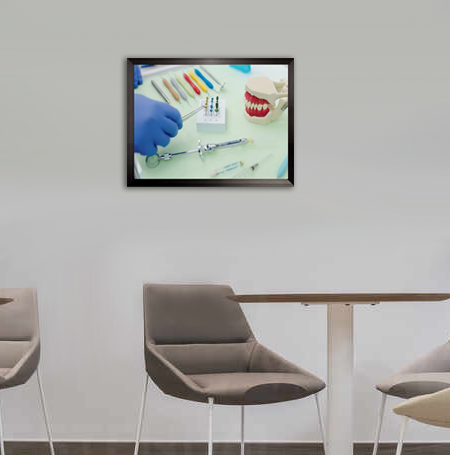 12x16 Poster Frame - Carbon Steel Swing Frame for Wall Display - Perfect for Home Decor, Office Art, and Gallery Exhibits