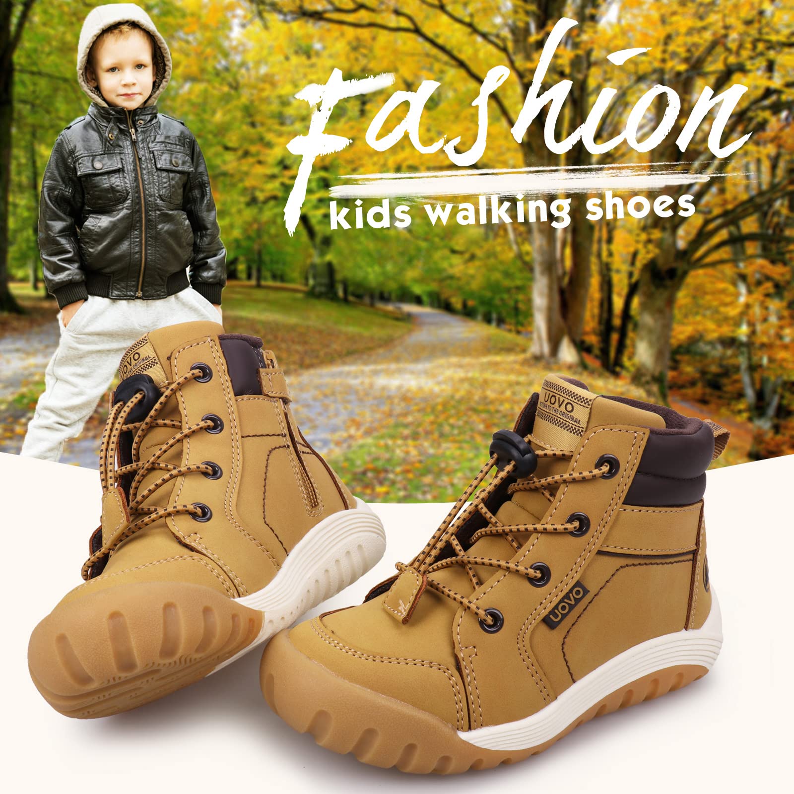 **Waterproof Winter Snow Boots for Boys - Slip Resistant Fur Lined Ankle Boots for Toddler, Little & Big Kids - Outdoor Sports & Walking Shoes for Cold Weather Play**