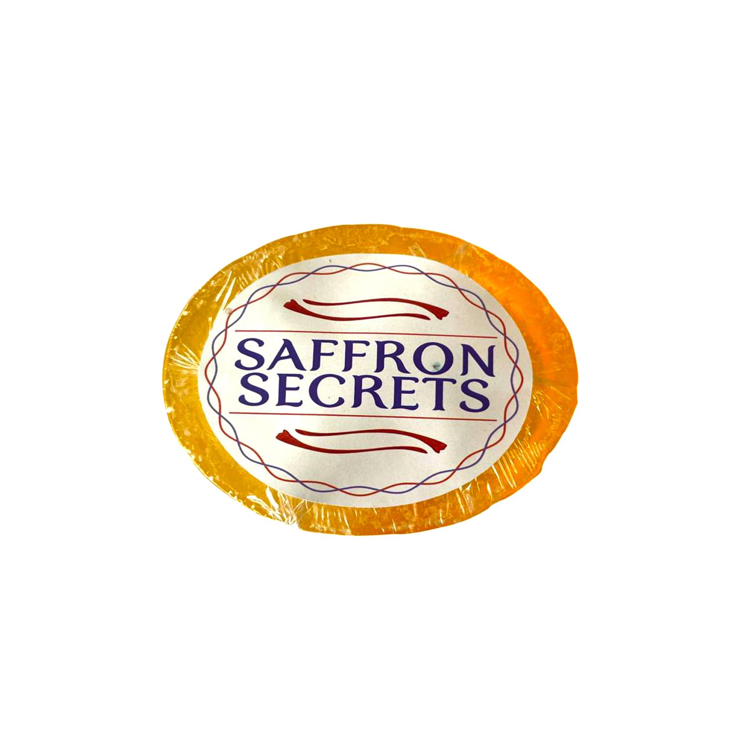 Premium Javerian Saffron Camphor Soap - 100% Natural Handmade Oval Bar (100g) for Glowing Skin & Relaxation - Perfect for Spa, Bath & Gift Giving