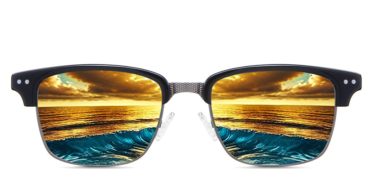 Stylish Brad Men's Prescription Sunglasses - UV Protection Polarized Lenses for Driving, Fishing & Outdoor Activities