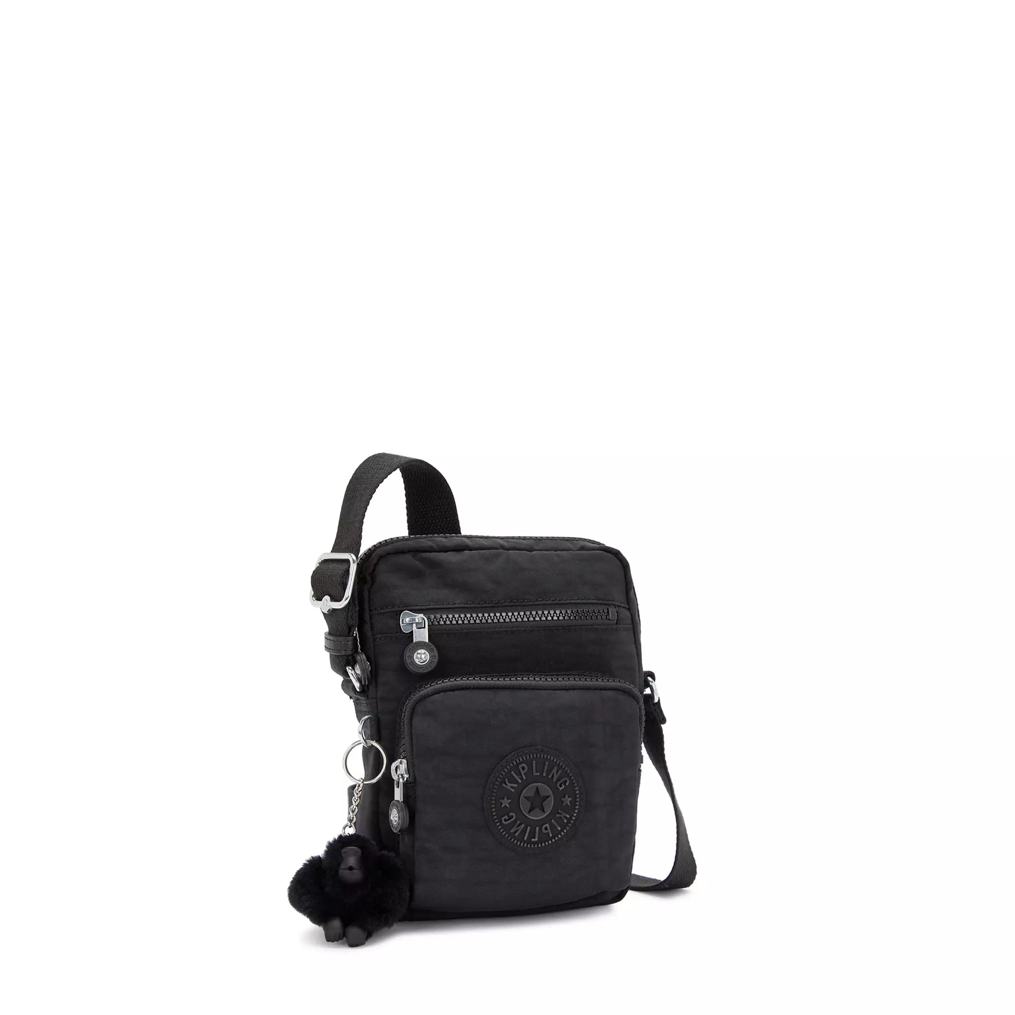 Kipling Gunne Crossbody Bag for Women - Lightweight & Durable Black Shoulder Purse with Adjustable Strap, Perfect for Travel, Work & Everyday Use
