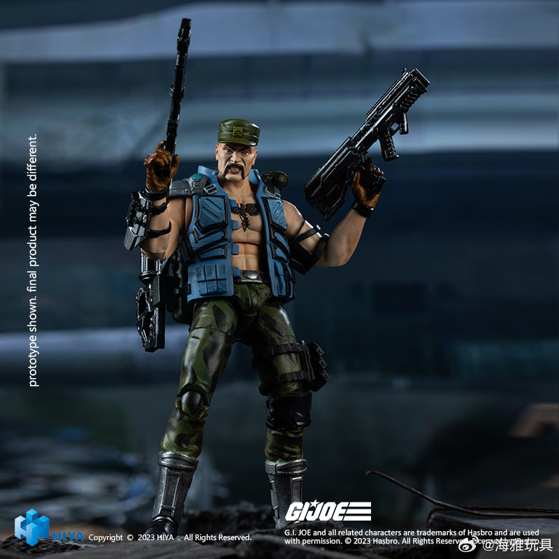 1/18 Scale HIYA 4-Inch G.I. Joe Gung Ho Action Figure - Exquisite Mini Collectible Series for Display & Play | Perfect for Collectors, Gift Giving & Diorama Scenes