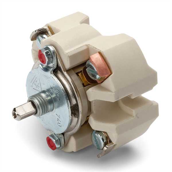 Vintage Bakelite Rotary Switch - Surface Mounted for DIY Electrical Projects & Home Restoration