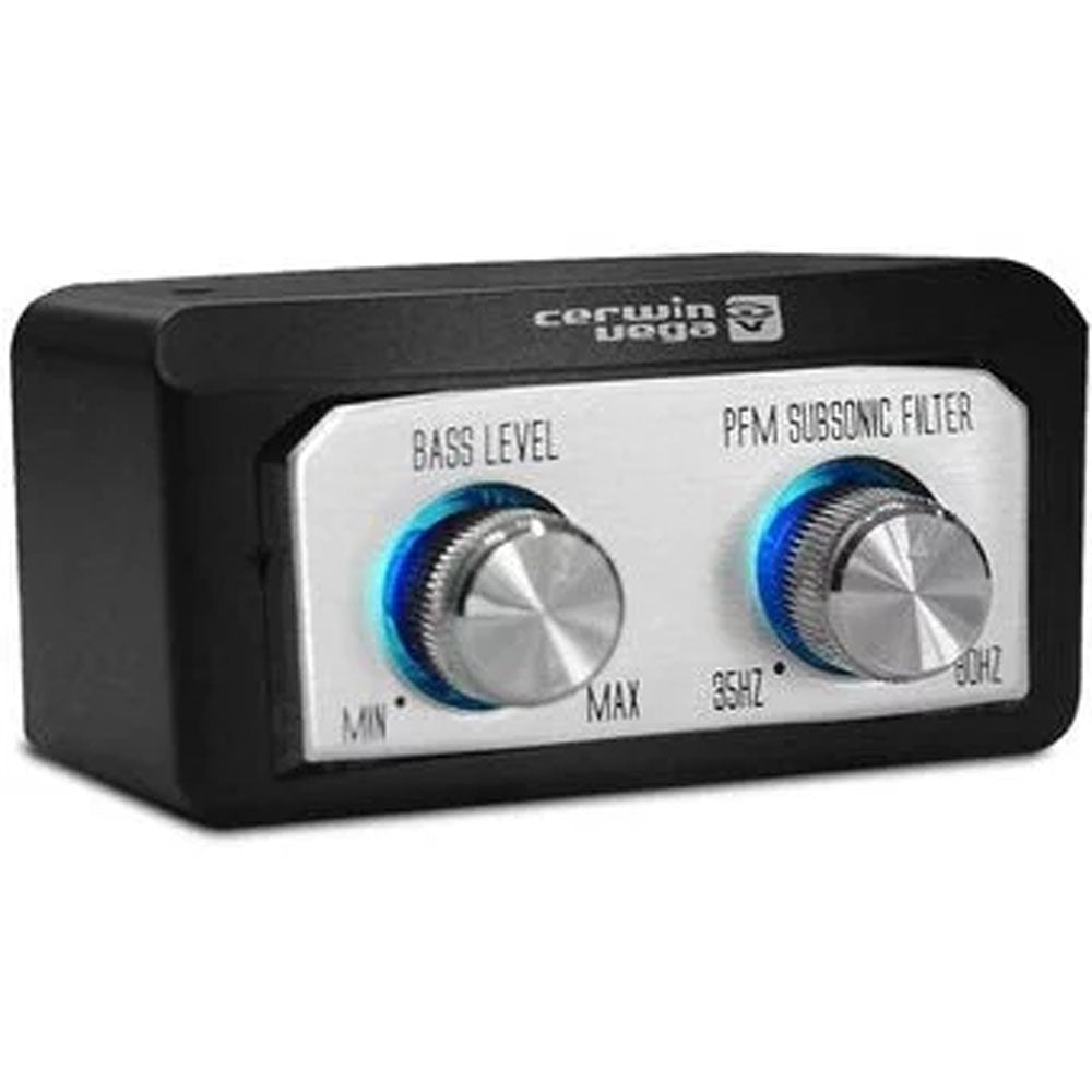 Cerwin Vega CVM1 Vega Series Digital Car Audio Bass Enhancer & Equalizer - Enhance Bass & Fine-Tune Sound for Cars, Trucks & SUVs