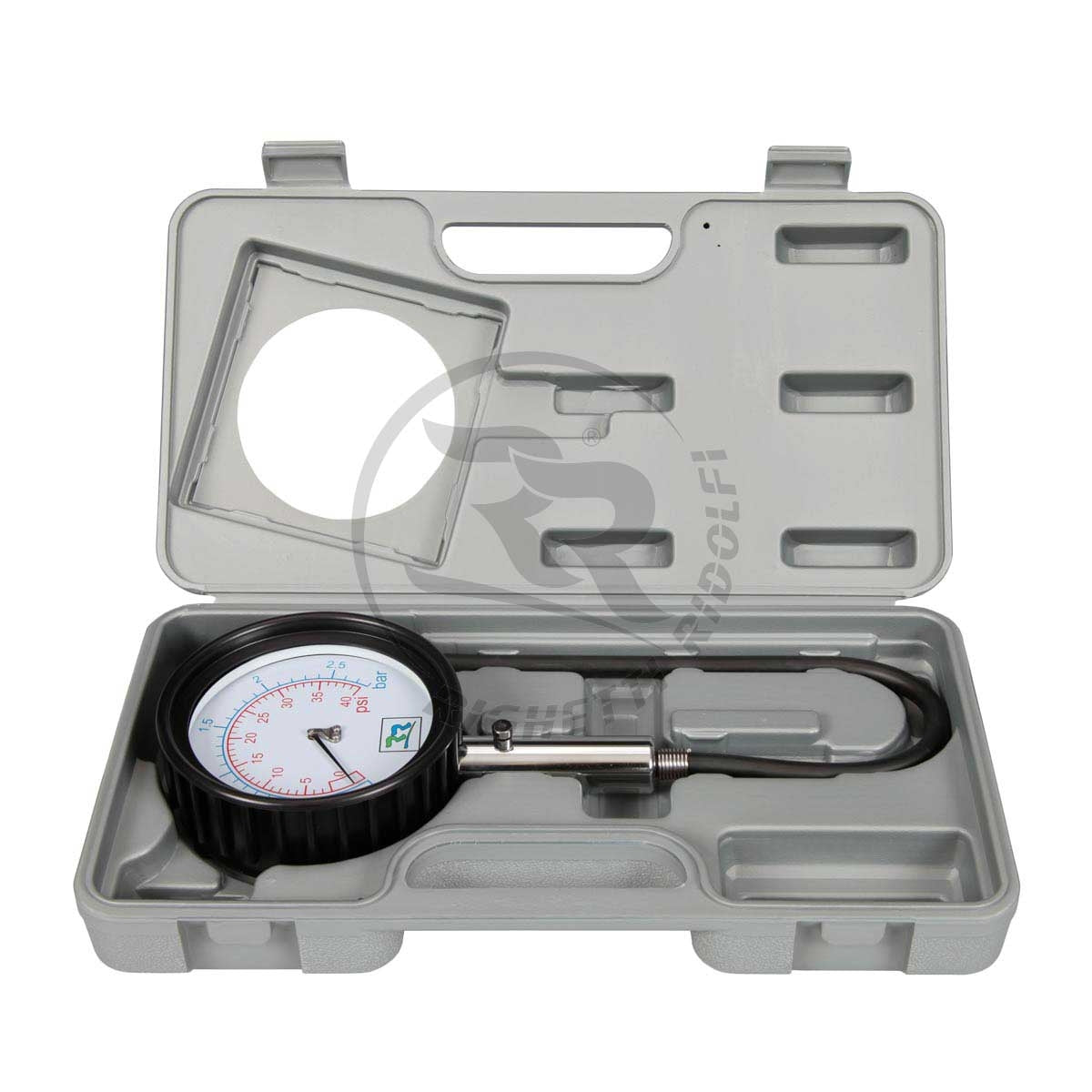 Accurate 0-2.5 Bar Tire Pressure Gauge for Cars, Trucks & Bikes - Digital Air Pressure Meter for Vehicle Maintenance & Road Safety