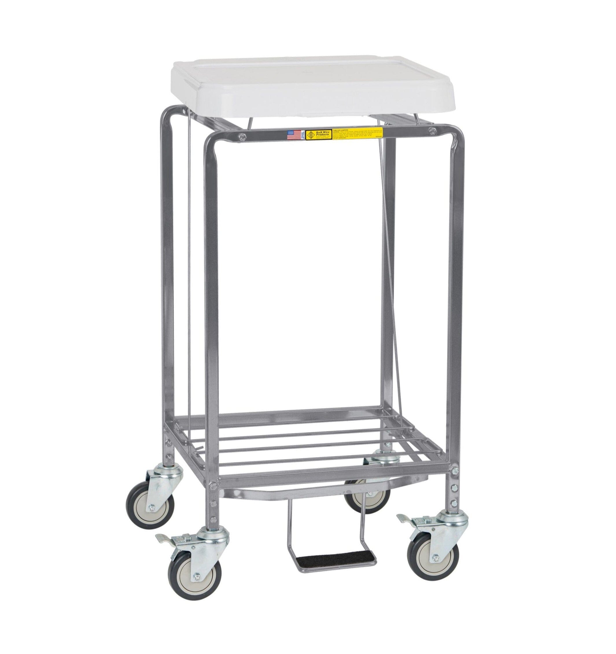 Deluxe Single Easy Access Laundry Hamper with Removable Liner - Perfect for Bedroom, Bathroom, or Closet Organization