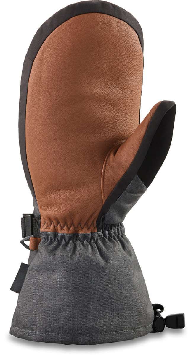 Dakine Leather Scout Mittens 2024 - Premium Winter Gloves for Men & Women - Waterproof & Windproof Snow Gloves for Skiing, Snowboarding & Outdoor Activities