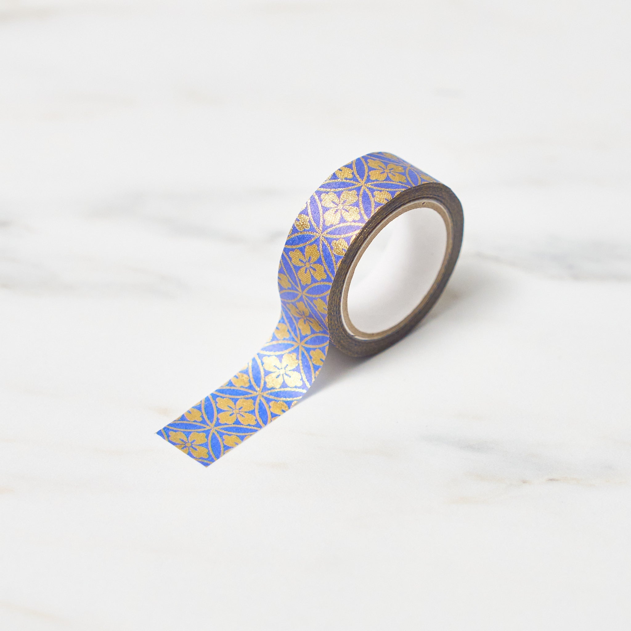 Premium Kimono Beauty Series 1 Foil Masking Tape - Japanese Kamiiso Washi Tape for Scrapbooking, Journaling & DIY Crafts - Perfect for Gift Wrapping, Card Making & Home Decor
