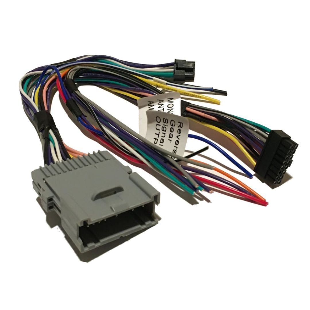 Crux SWRGM 48 Radio Replacement with Steering Wheel Control Retention for GM Class II Vehicles - Antenna Adapter Included - Perfect for Car Audio Upgrades & Factory Radio Replacement