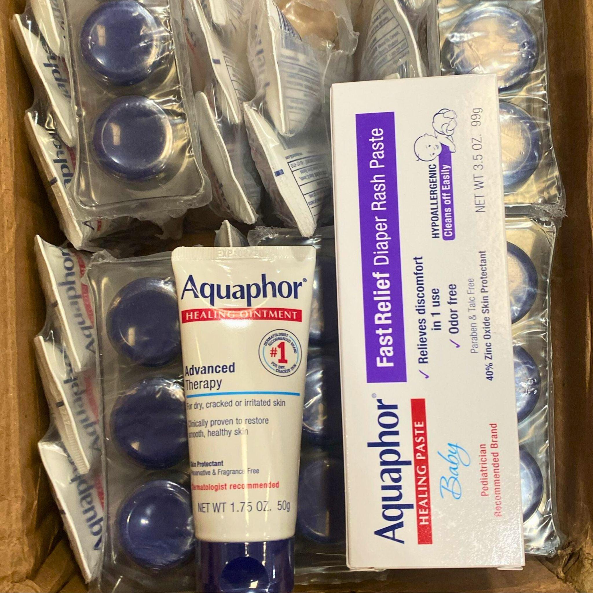 Aquaphor Healing Ointment Baby Care - 48 Pack | Diaper Rash Cream & Skin Protectant for Babies | Perfect for Diaper Changes & Dry Skin Relief