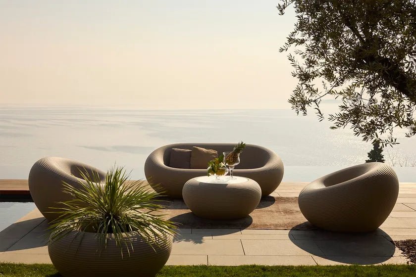 Qeeboo Nami Sofa - Modern Wave-Shaped Design, Comfortable Living Room Furniture for Home & Office Decor