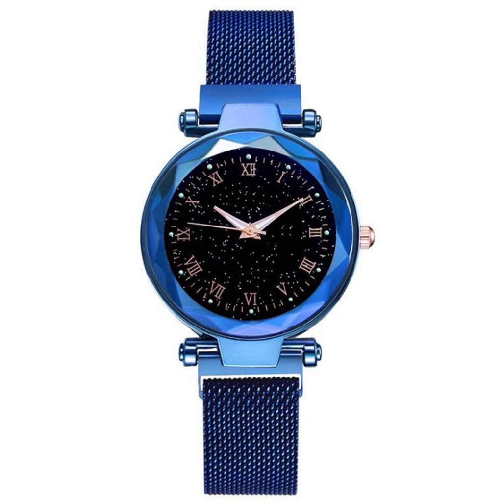 Elegant Magnetic Buckle Ladies Watch - Fashionable Quartz Women's Watch for Everyday Wear | Perfect for Office, Dating & Special Occasions