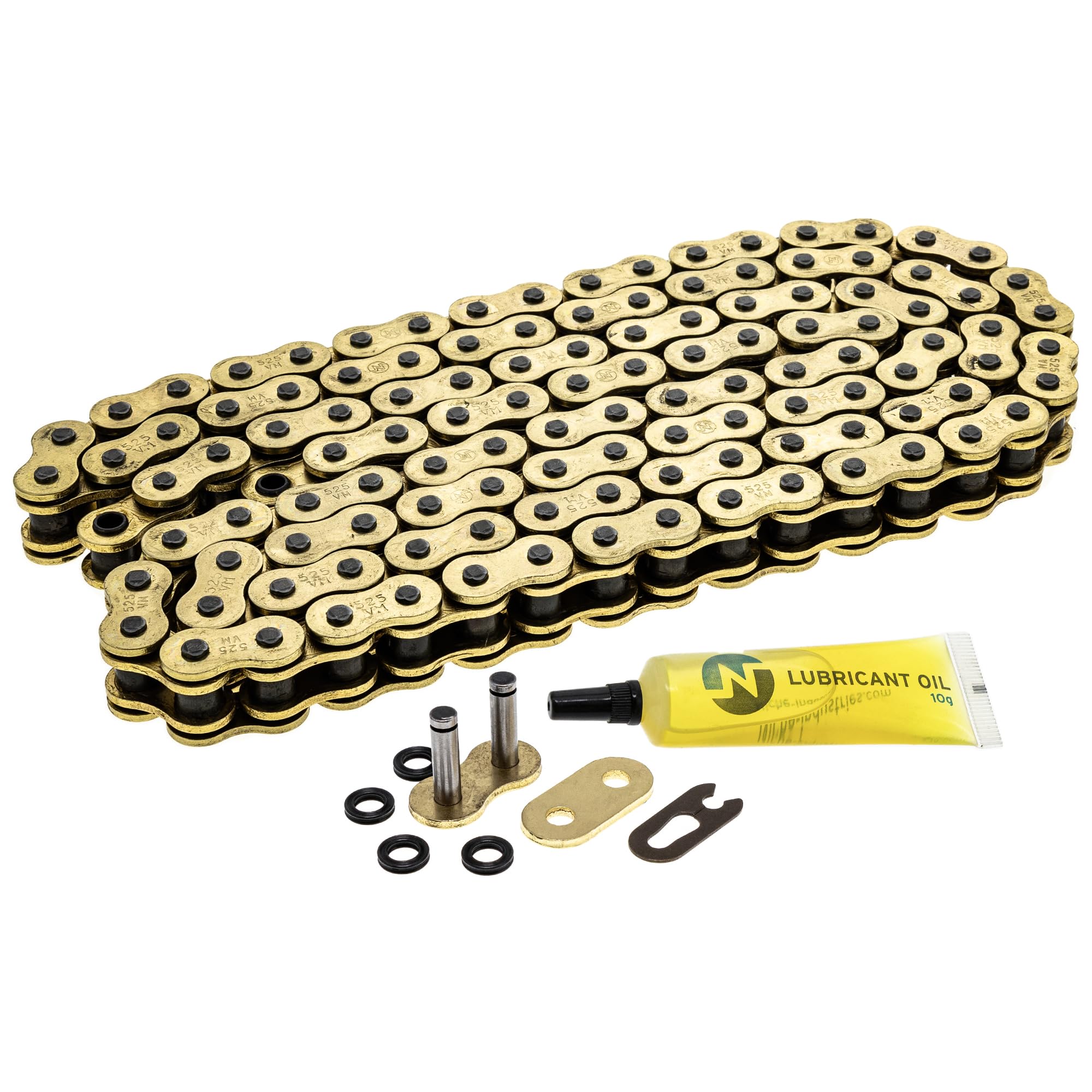 Honda CBR900RR Drive Sprocket Chain Kit - 16T Front & 43T Rear 525VM-X X-Ring 120 Links - High-Performance Motorcycle Replacement for Smooth Riding & Racing