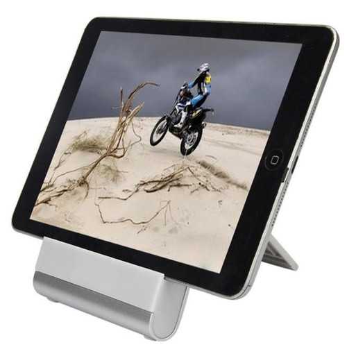 Premium Aluminum Alloy Phone & Tablet Stand - Universal Charging Holder for iPhone, iPad, Smartphones - Perfect for Home, Office & Car Use