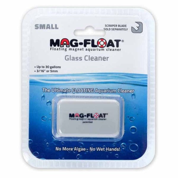 Mag Float Floating Magnet Aquarium Glass Cleaner - Small Size for Fish Tanks | Easy Algae Removal Tool for Freshwater & Saltwater Aquariums | Perfect for Home, Office, or Pet Store Use