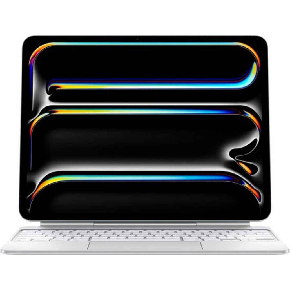 Apple MWR43LL/A Magic Keyboard for iPad Pro 13 inch (M4) - Slim Wireless Bluetooth Keyboard with Multi-Touch Trackpad, Compatible with iPad Pro 13