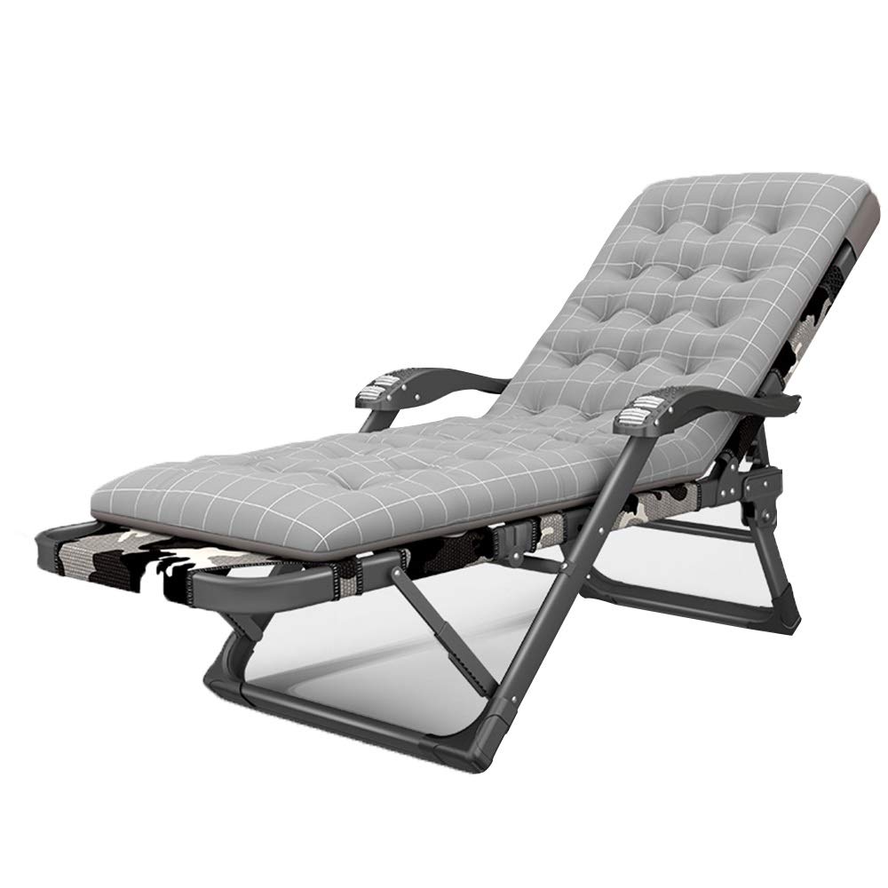 **Oversized Zero Gravity Lounge Chair - XL Padded Folding Recliner with 15-Position Adjustable Chaise for Outdoor, Patio, Beach, Pool & Lawn - Supports 500lbs - Perfect for Sunbathing, Relaxation & Tanning**