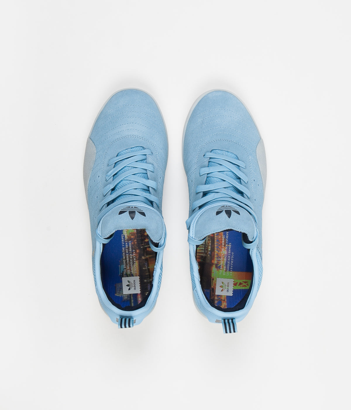 Adidas 3ST.003 'Miles Silvas' Sneakers - Clear Blue, Collegiate Navy & White Colorway | Men's Running Shoes for Jogging, Gym Workouts & Casual Wear