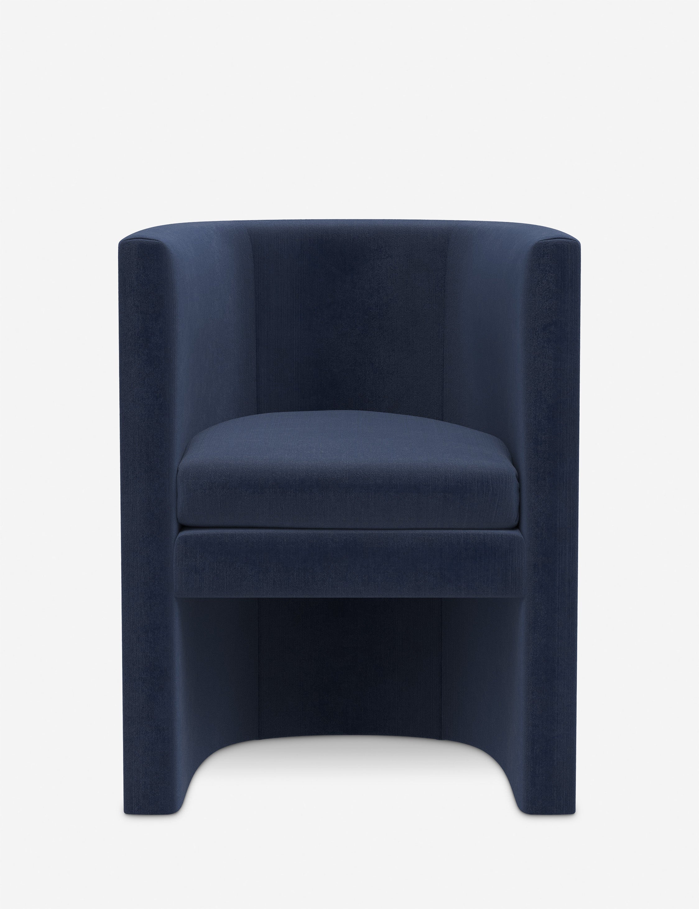 Enfield Dining Chair - Modern Wooden Dining Room Chair with Upholstered Seat - Perfect for Kitchen, Dining Room, and Home Office Use