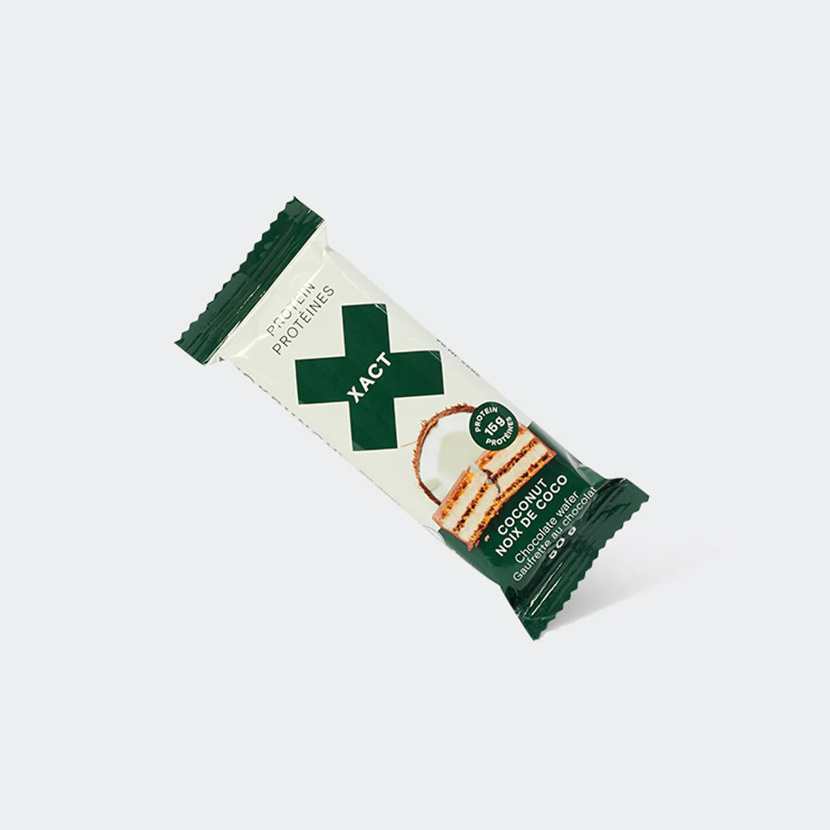 XACT Protein Wafer Bar - High Protein Snack for Energy & Recovery | Perfect for Gym, Hiking & On-the-Go Nutrition