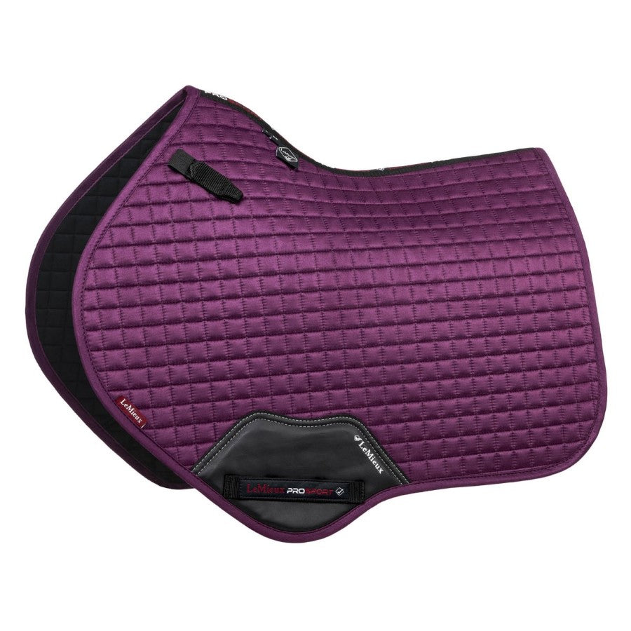 Lemieux Suede Close Contact Square Saddle Pad for English Riding - Premium Equestrian Saddle Pad for Horses, Dressage & Show Jumping - Perfect for Training, Competitions & Daily Riding