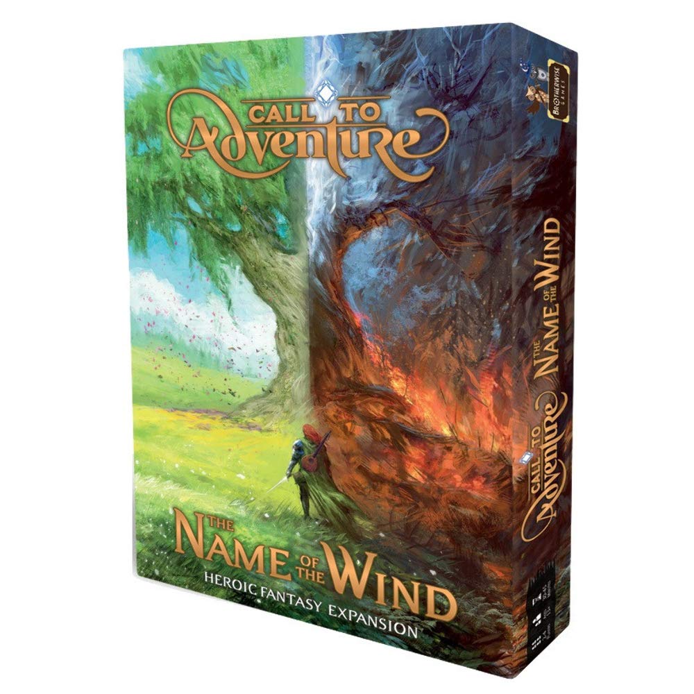 Brotherwise Games Call to Adventure: Name of The Wind - Fantasy Board Game Based on Patrick Rothfuss Novel | Perfect for Game Nights & Fantasy Book Fans