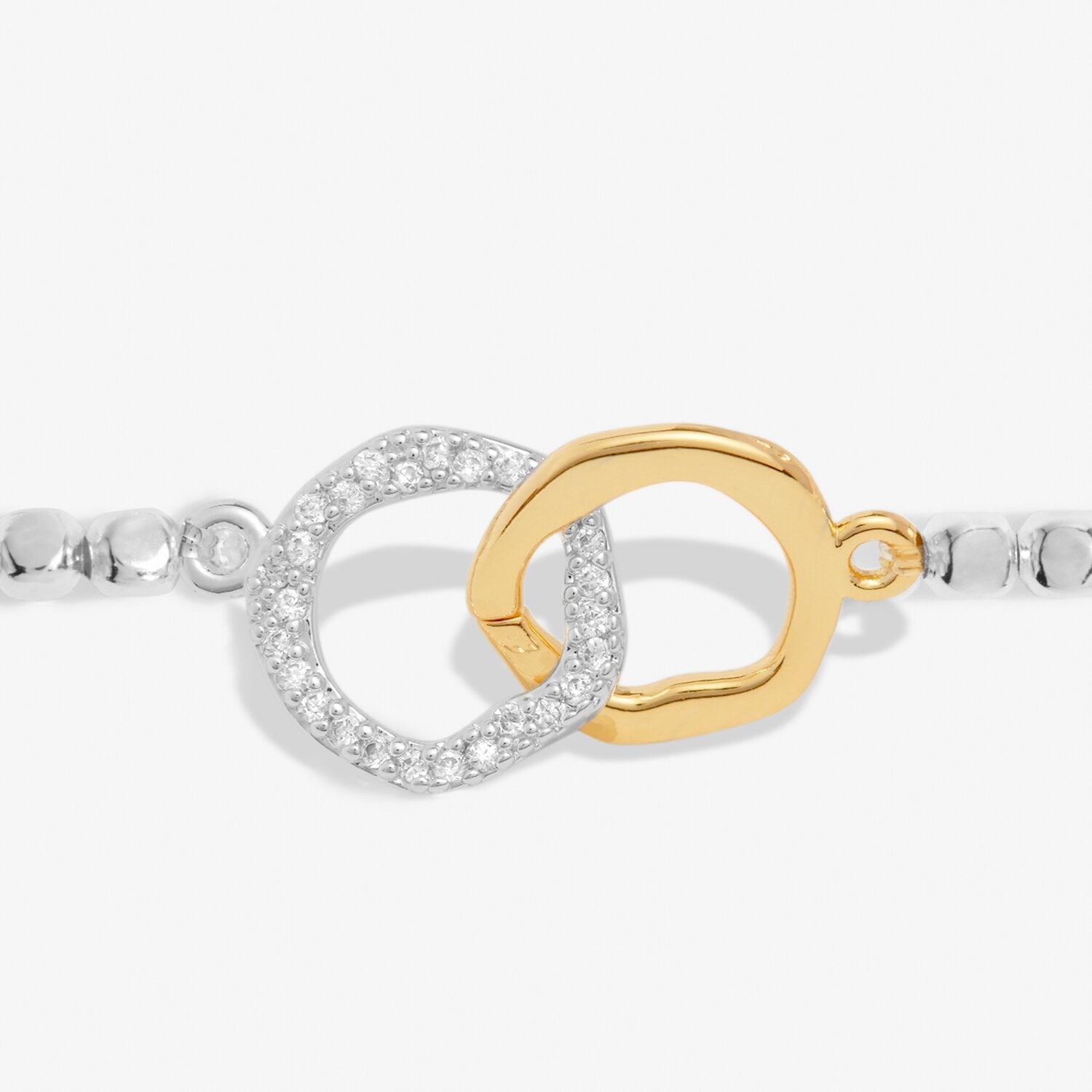 Joma Jewellery Bracelet - Forever Yours Forever My Soul Sister - Sterling Silver Friendship Bracelet for Women - Perfect Gift for Best Friends, Sisters & Loved Ones - Ideal for Anniversaries, Birthdays & Special Occasions