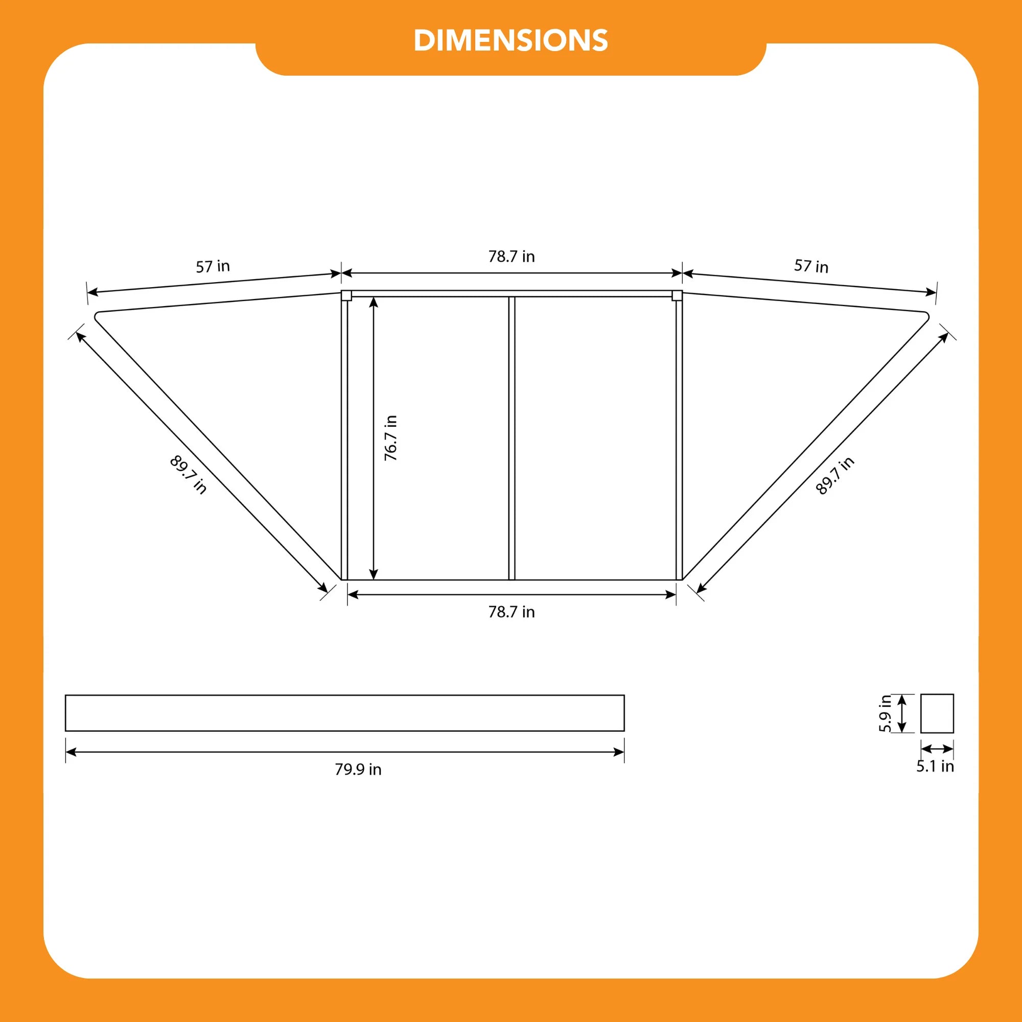 180 Degree Adjustable Awning - Outdoor Patio Sun Shade for Deck, Garden, and Poolside - UV Protection & Waterproof Canopy Cover