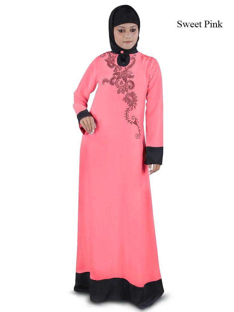 Elegant Ibtisam Abaya for Women - Modest Islamic Dress - Perfect for Prayer, Eid, and Special Occasions