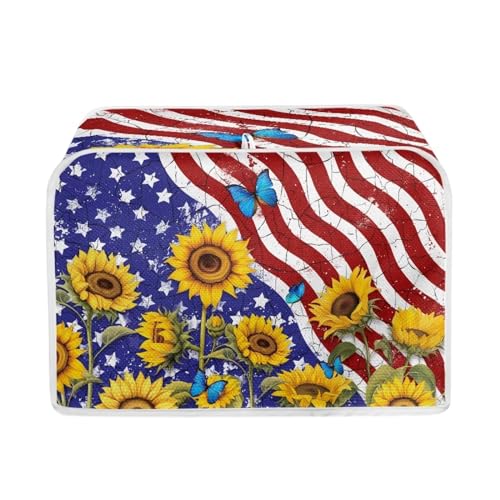 USA Flag Sunflower