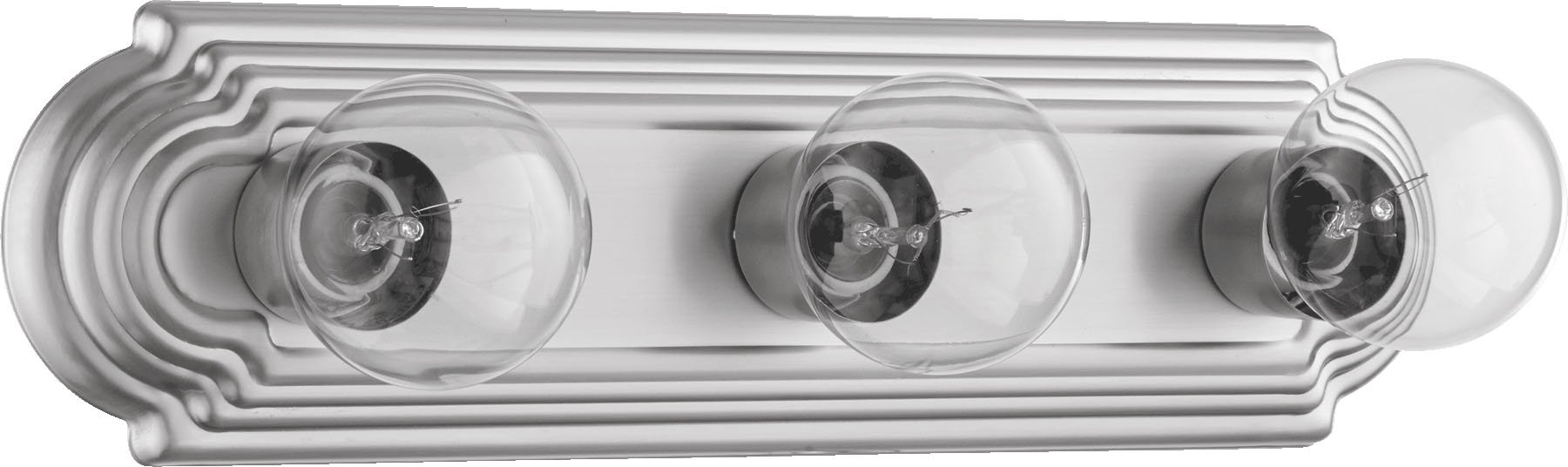Quorum 3-Light Vanity Wall Lighting - Satin Nickel for Bathroom