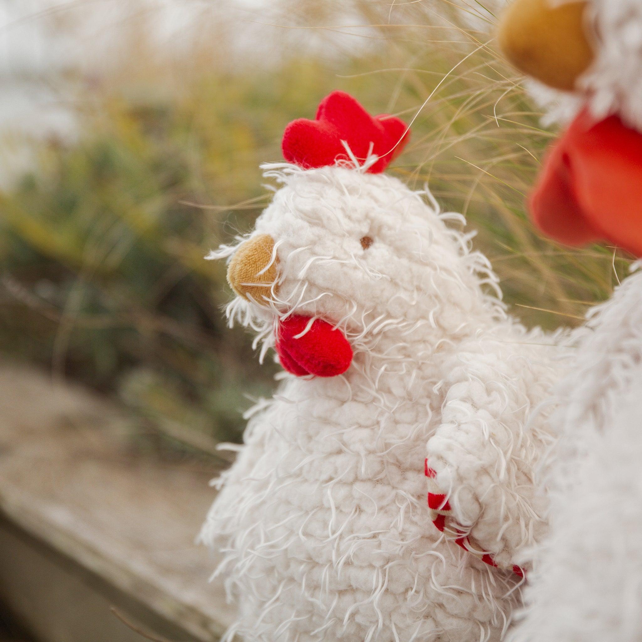 Clucky the Chicken - Adorable Plush Chicken Toy for Kids, Perfect for Cuddling, Gifts, and Nursery Decor | Great for Playtime, Birthday Presents, and Themed Parties