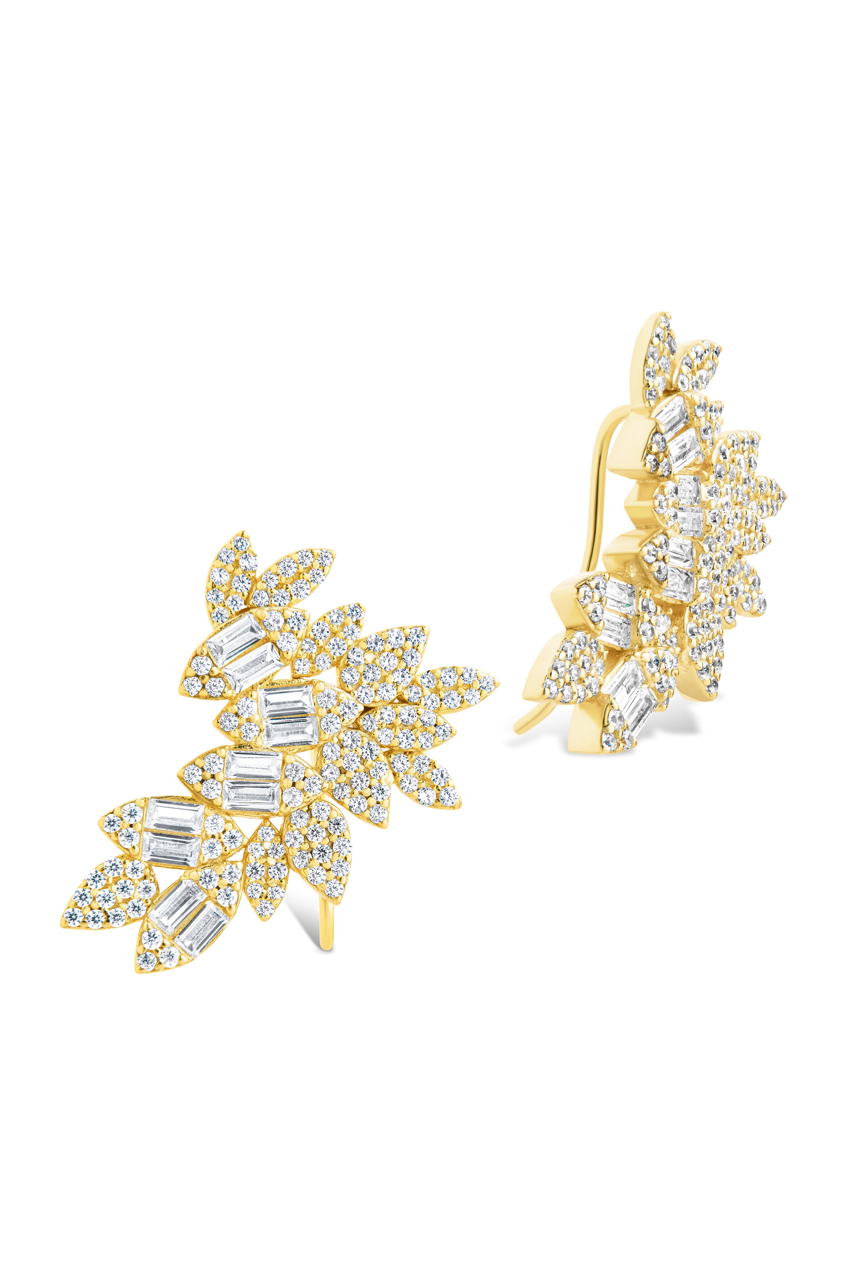 Jensen CZ Drop Earrings for Women - Elegant Cubic Zirconia Dangle Earrings for Party, Wedding & Evening Wear