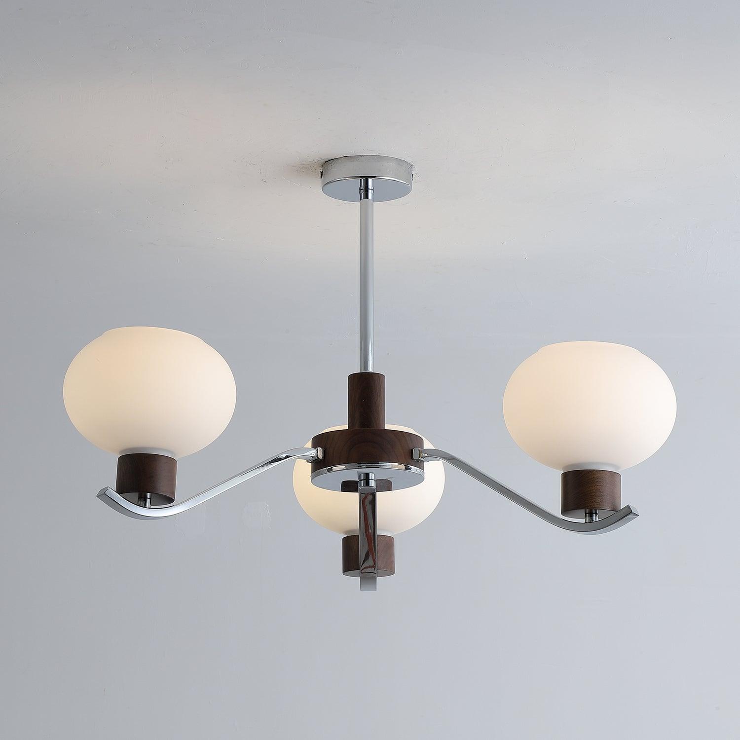 Colome Chandelier - Modern Crystal Ceiling Light Fixture for Dining Room, Living Room & Bedroom | Elegant Home Decor Lighting