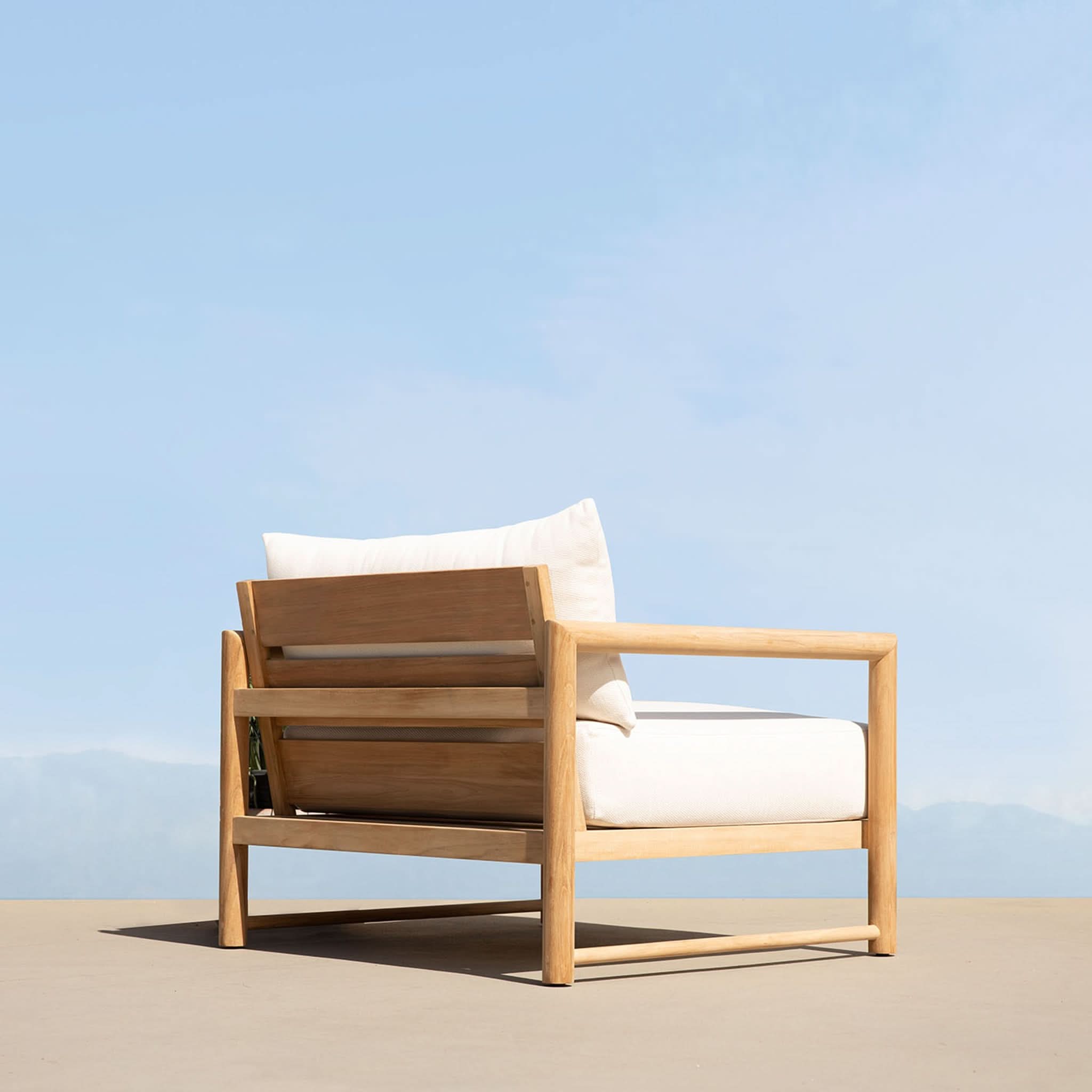 Premium Breeze XL Teak Lounge Chair - Outdoor Patio Furniture for Poolside, Garden & Beach Relaxation