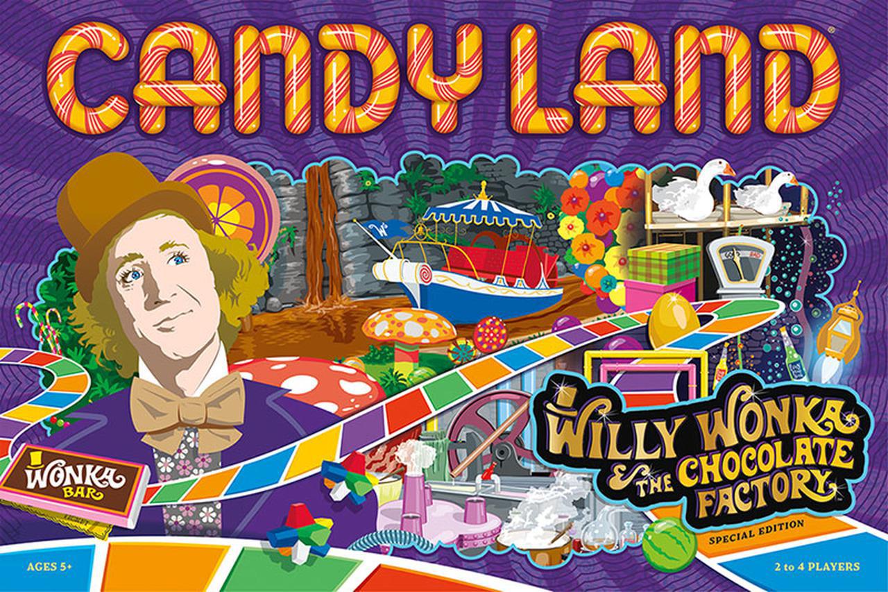 Willy Wonka & the Chocolate Factory Candyland - Delicious Chocolate Candy Gift Box for Kids & Adults - Perfect for Birthday Parties, Movie Nights & Halloween Treats