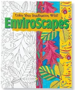 Enviroscapes Wild Coloring Book for Adults - Creative Stress Relief & Mindfulness Activity | Perfect for Relaxation, Art Therapy & Home Decor