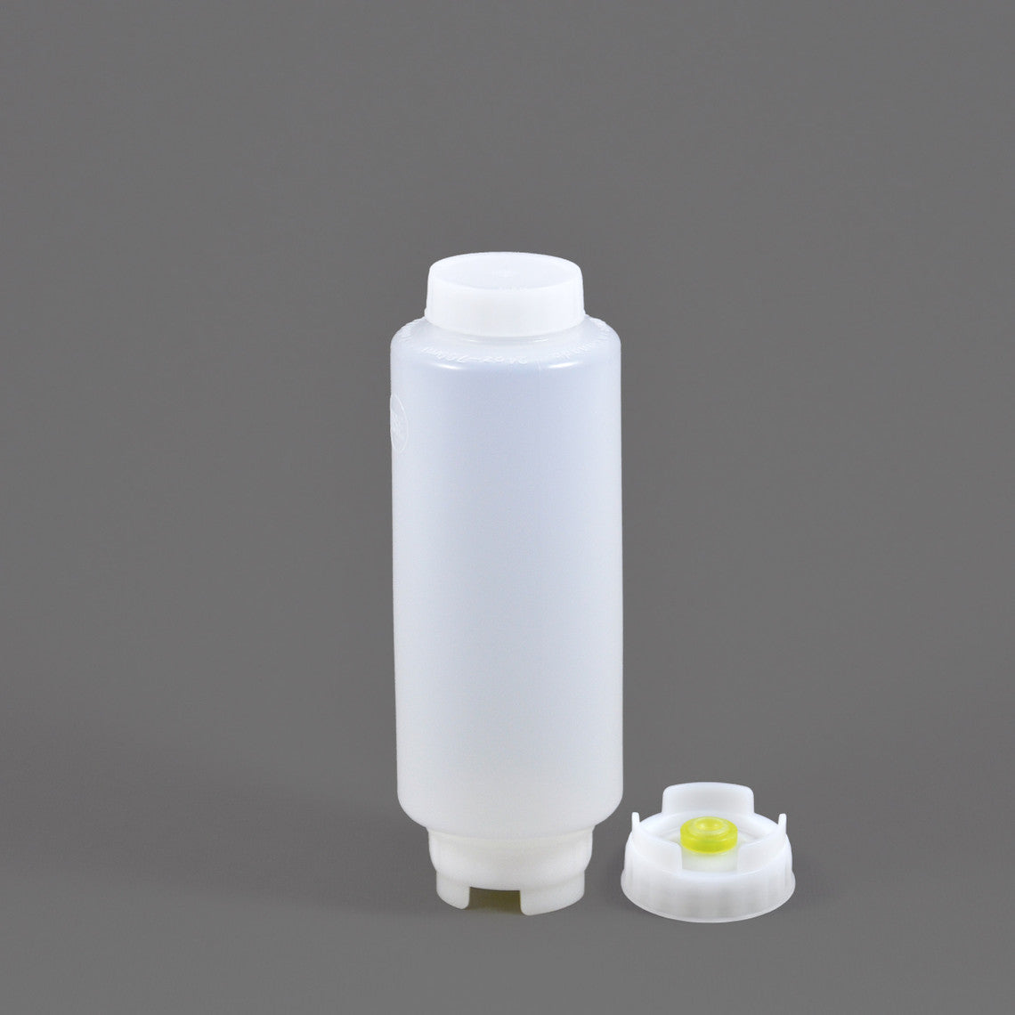 24 Oz FIFO Squeeze Bottles - 6 Pack, Yellow - Perfect for Condiments, Sauces, Oils & Kitchen Use