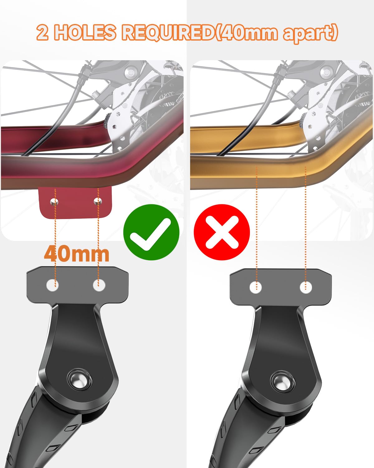 Heavy Duty Bike Kickstand for 24