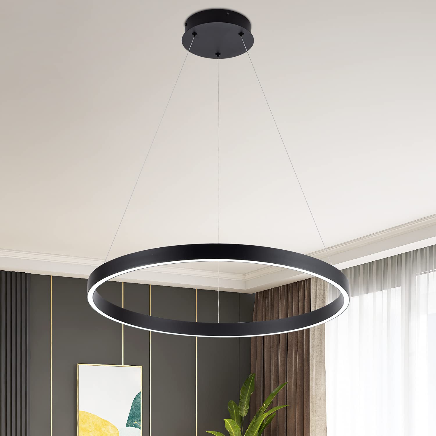 Modern LED Pendant Light - 23.6