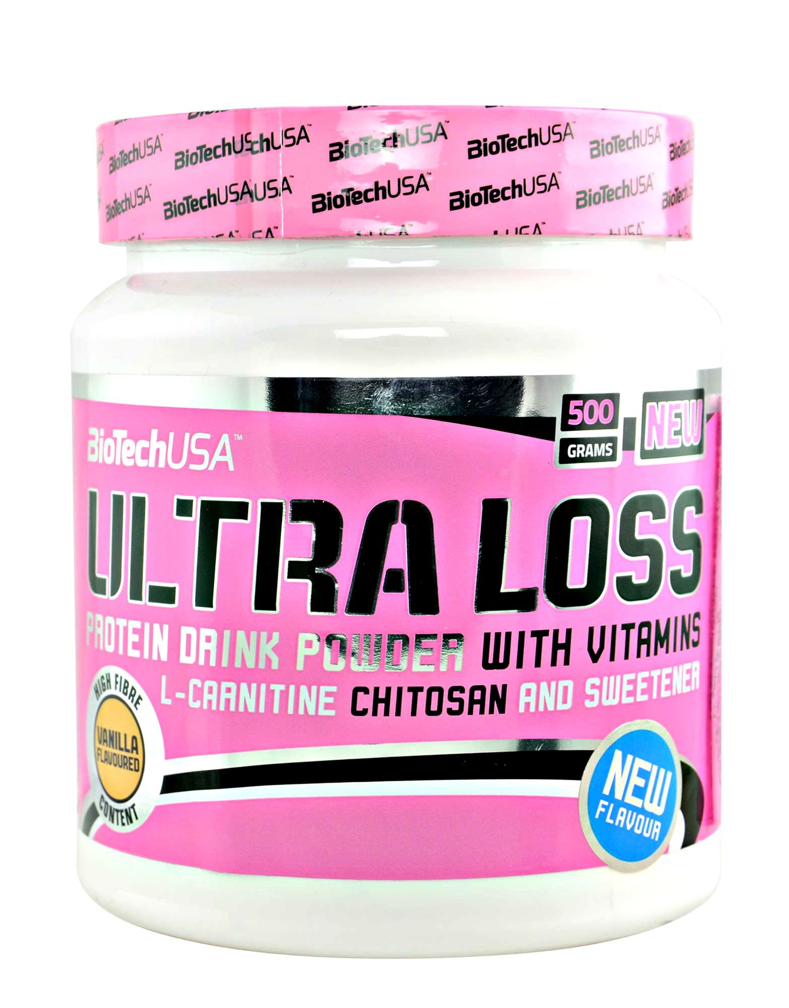 BiotechUSA Ultra Loss 500g Protein Powder - Delicious Hazelnut Cream Flavor for Weight Loss & Muscle Recovery | Perfect for Post-Workout Shakes & Healthy Meal Replacement