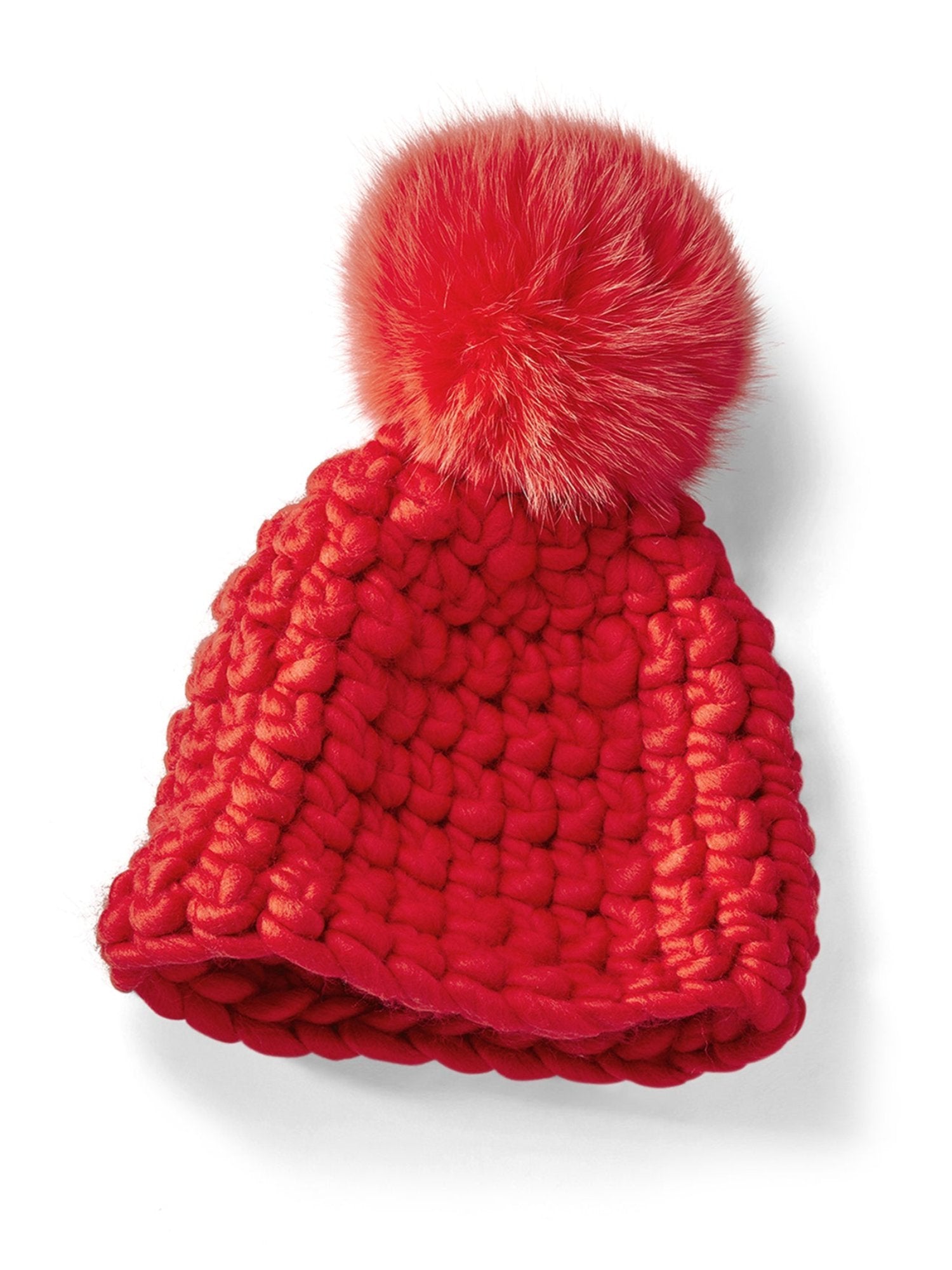 Chunky Wool Knit Hat for Women & Men - Warm Winter Beanie with Fleece Lining - Perfect for Skiing, Snowboarding & Outdoor Activities