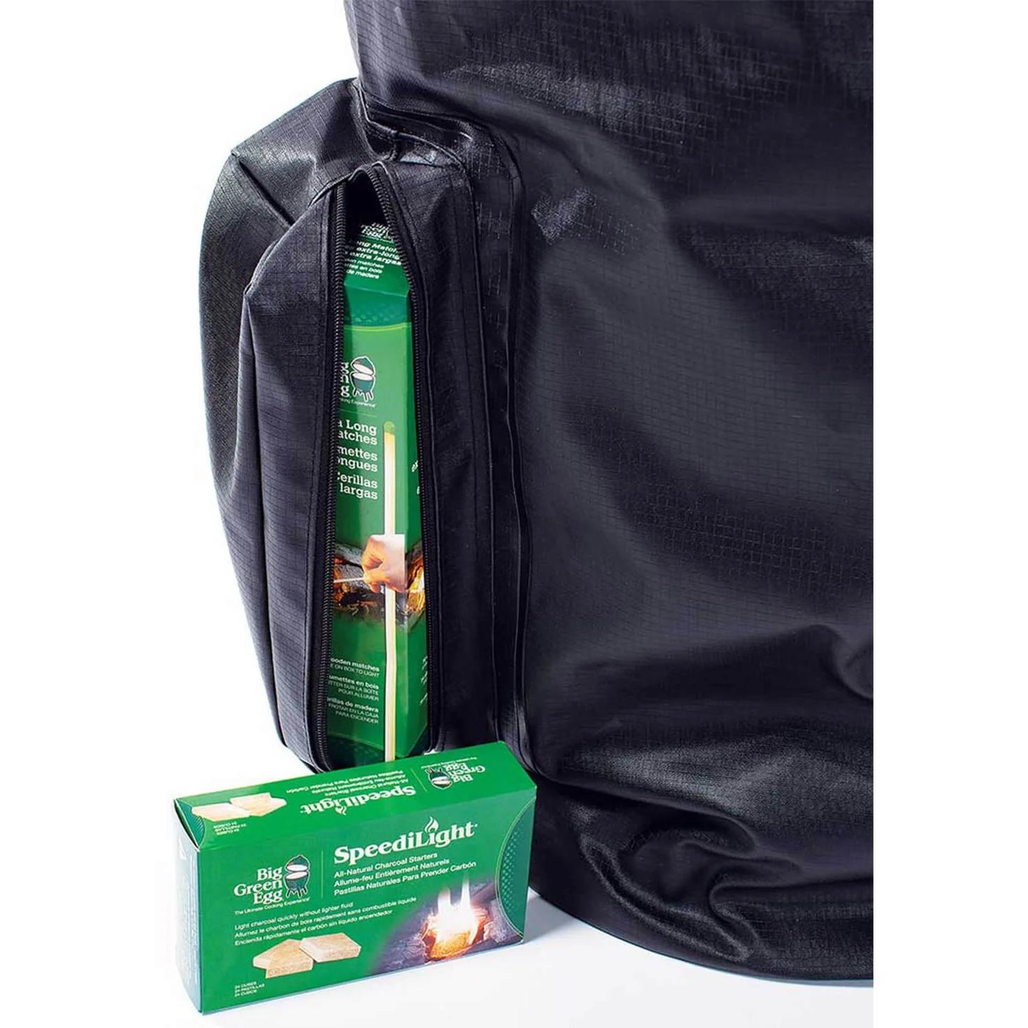 Big Green Egg Charcoal Storage Bag - Large Capacity Charcoal Holder for Kamado Grills - Perfect for Outdoor BBQ, Camping & Backyard Cooking