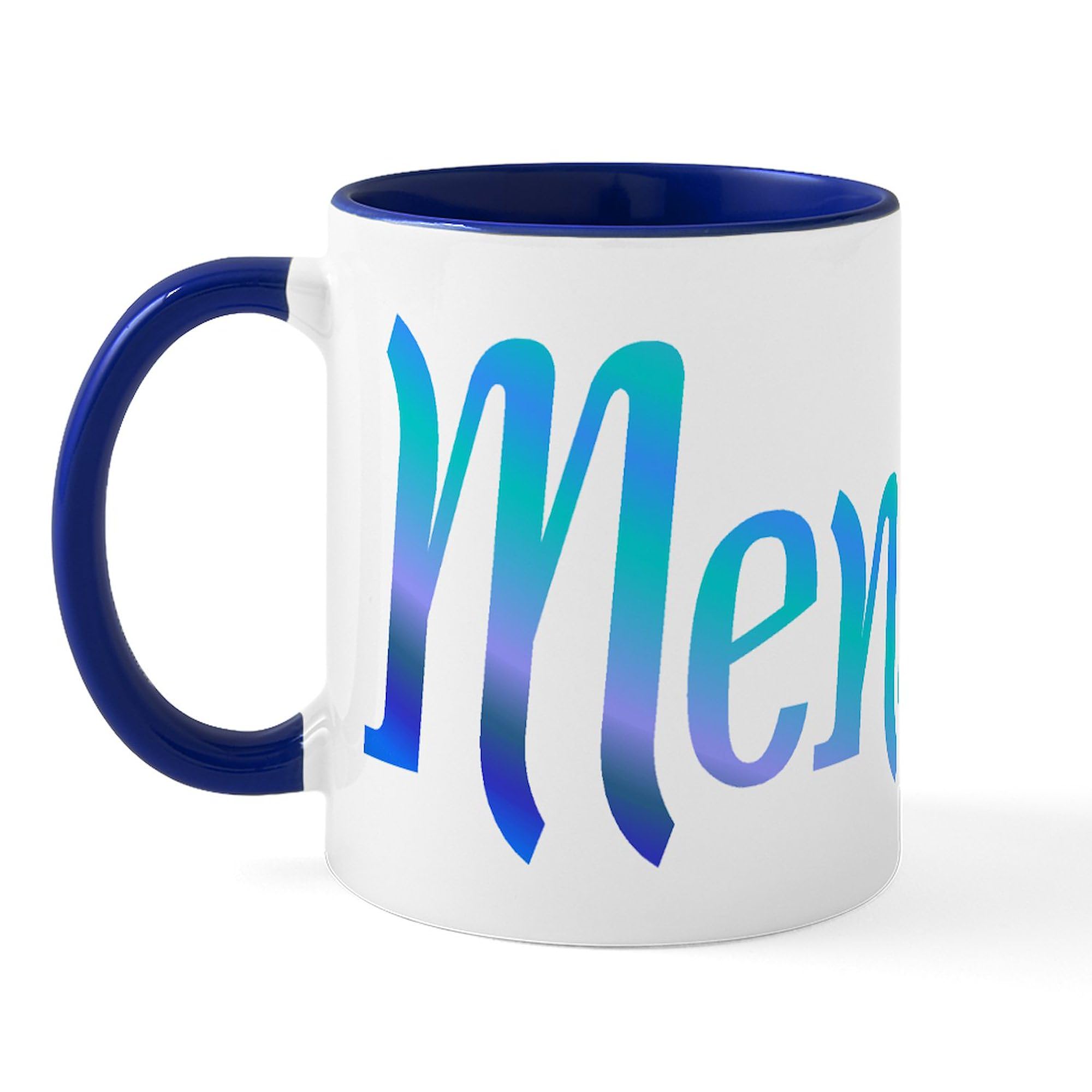 CafePress Mensch Mug - 11 oz (325 ml) Ceramic Coffee Cup with Handle - Perfect for Home, Office & Gifts - Funny German Themed Coffee Mug for Tea, Hot Chocolate & Beverages