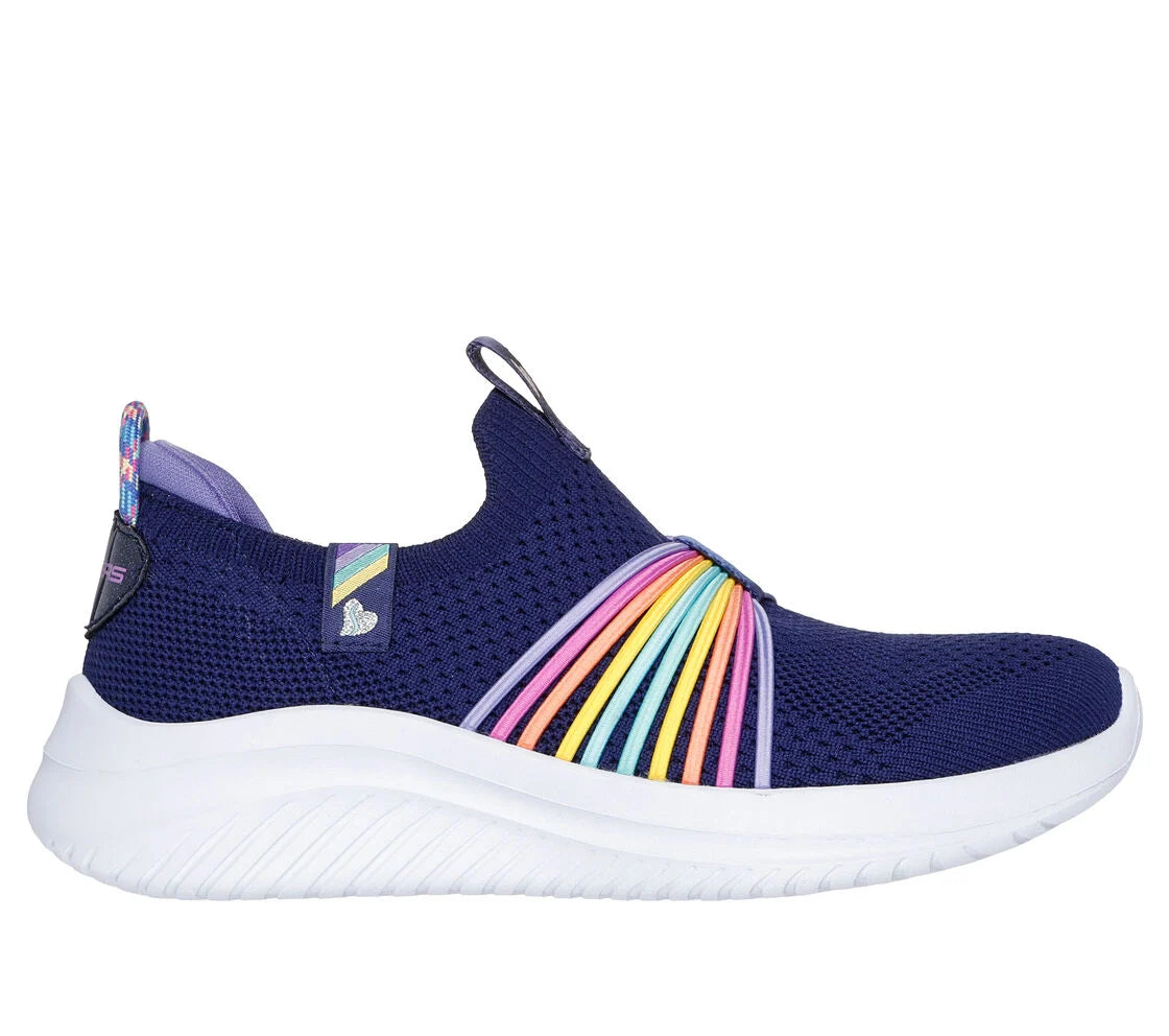 Ultra Flex 3.0 Kids Running Shoes - Lightweight Rainbow Sneakers for Boys & Girls | Perfect for School, Sports & Outdoor Play