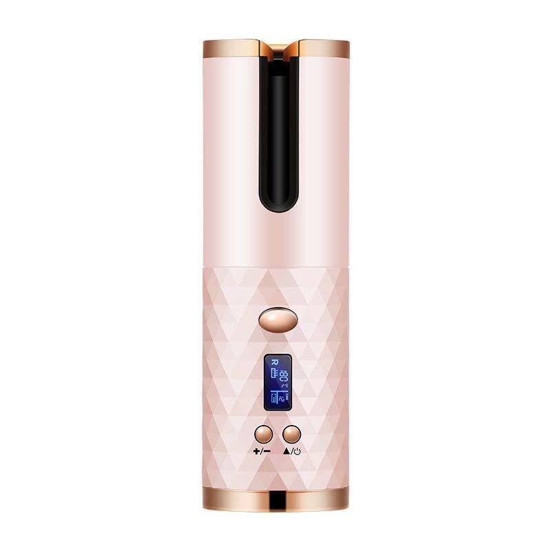 Wireless Hair Curling Wand - Rechargeable & Lightweight for Salon-Quality Curls at Home - Perfect for Travel, Parties & Everyday Styling