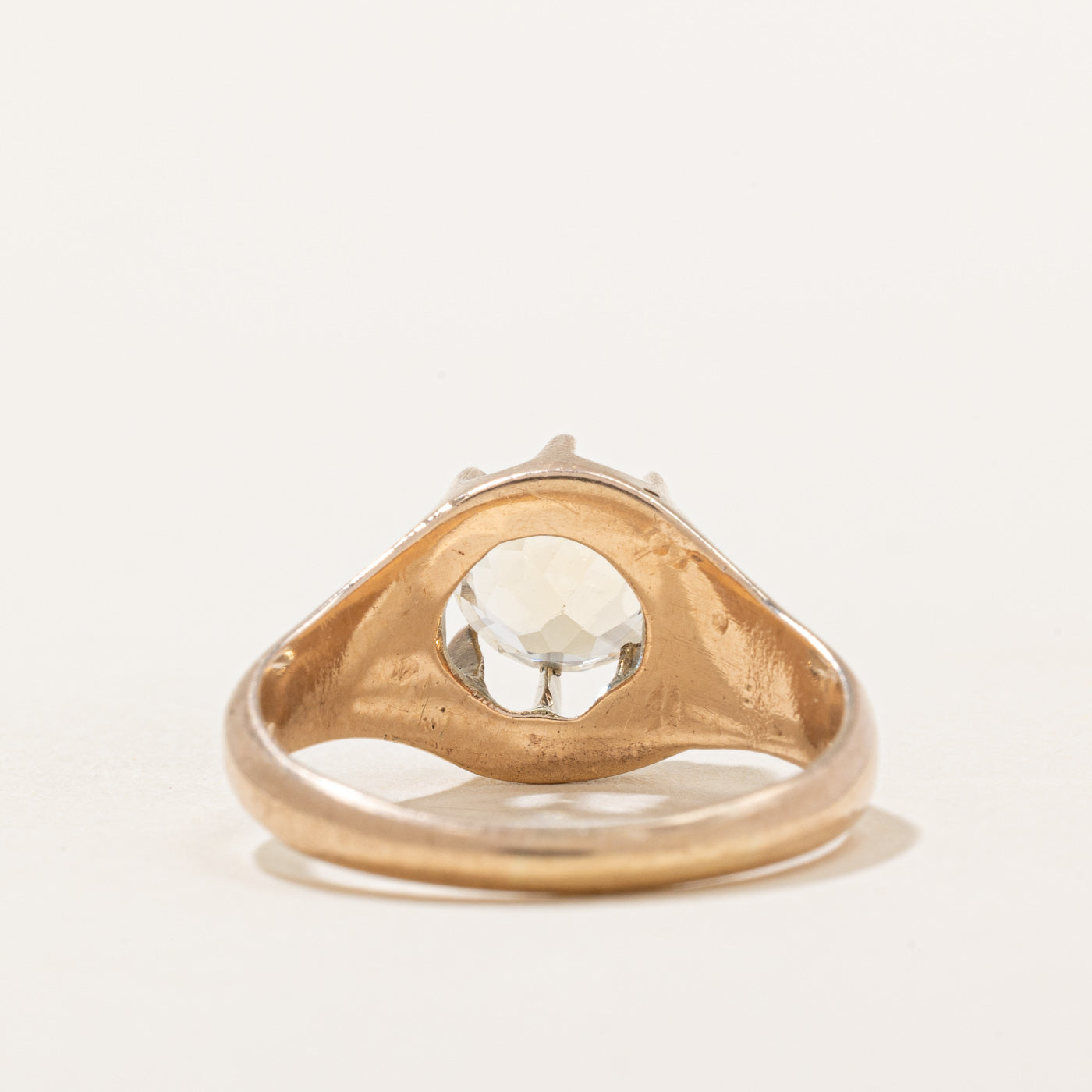 1.75ct Topaz Claw Set Ring - Size 7.75 | Elegant Statement Jewelry for Women | Perfect for Weddings, Parties & Special Occasions